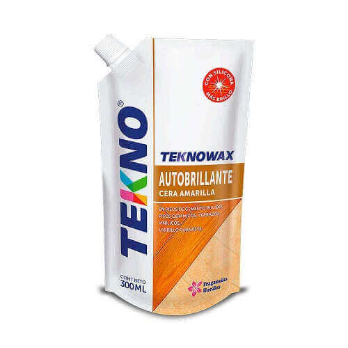 Cera Liquida Amarilla Autobrillante 300ml Teknowax