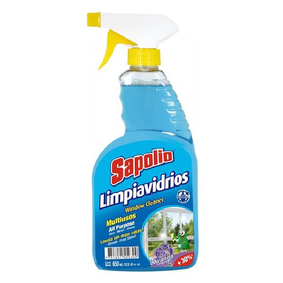 Limpiavidrio 650 Ml Gatillo Sapolio