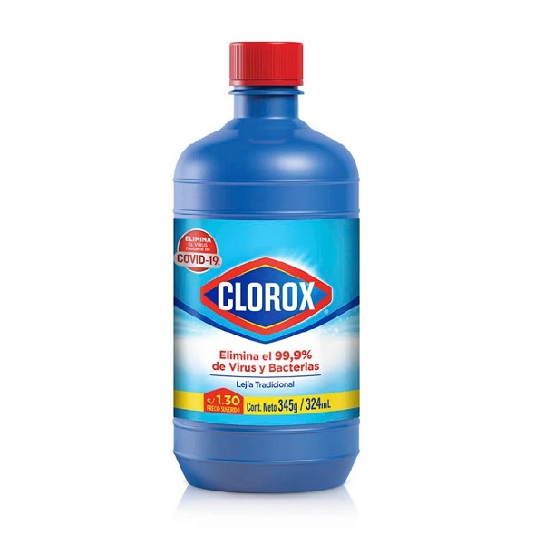 Lejia Tradicional 345g 324ml Clorox