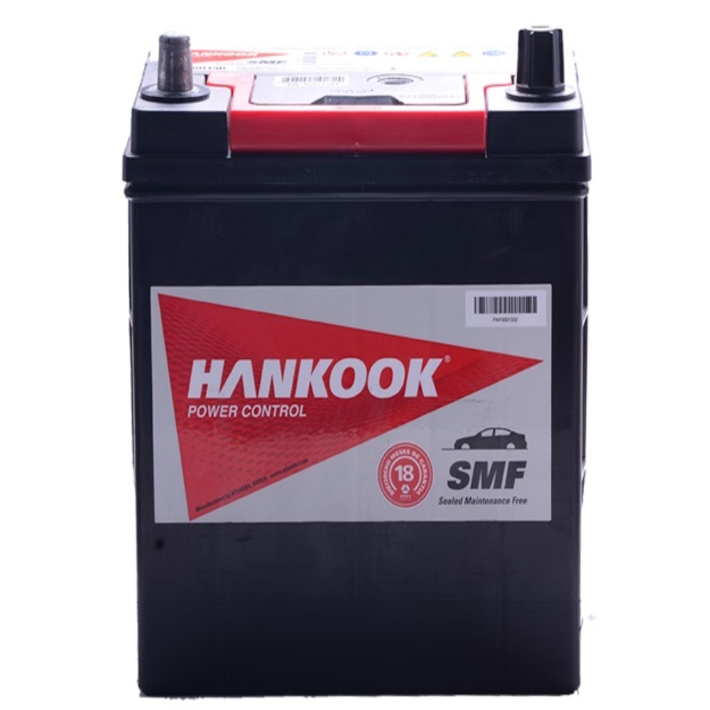 BATERÍA HANKOOK NS40ZL/MF40B19L 330CCA