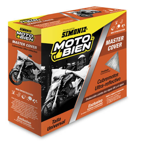 CUBRE MOTOS MASTER MOTOS CORTAS SIMONIZ