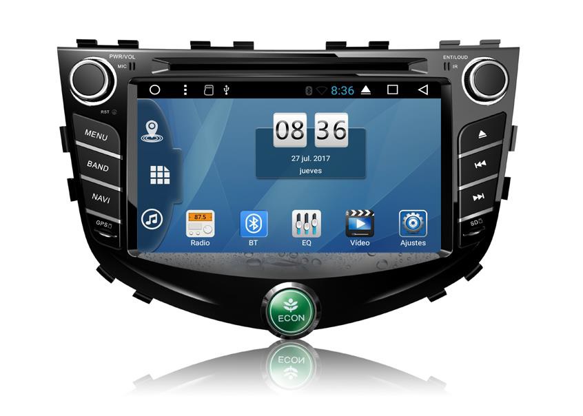 MULTIMEDIA ANDROID JAC J4 CON CAMARA RETROCESO VS7214