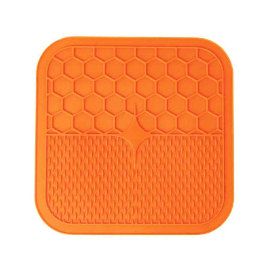 Plato interactivo lecca mat naranja Anti Ansiedad