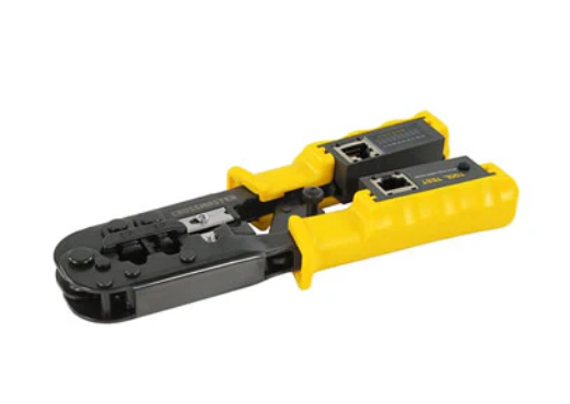 Pinza Pelacables Crimpeadora (con Tester) CROSSMASTER